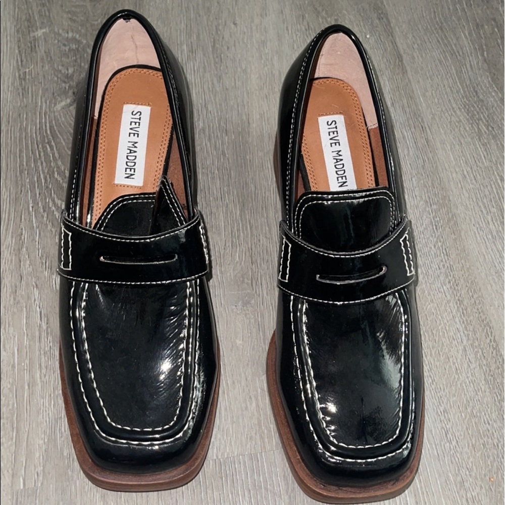 Steve Madden heeled loafers